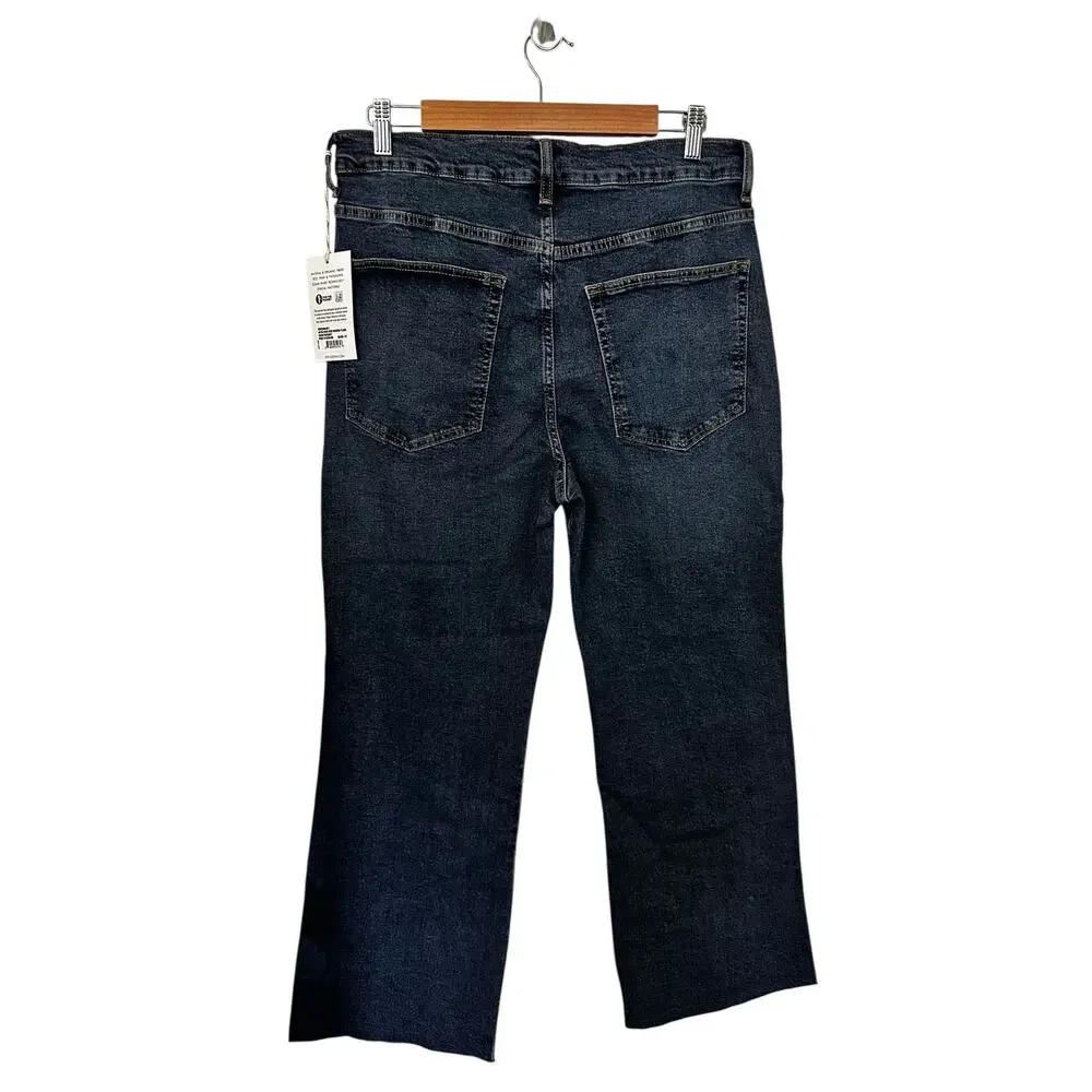Anthropologie ETICA ANYA HIGH RISE MODERN FLARE in NORTHPORT Size 31 NEW - Picture 4 of 7